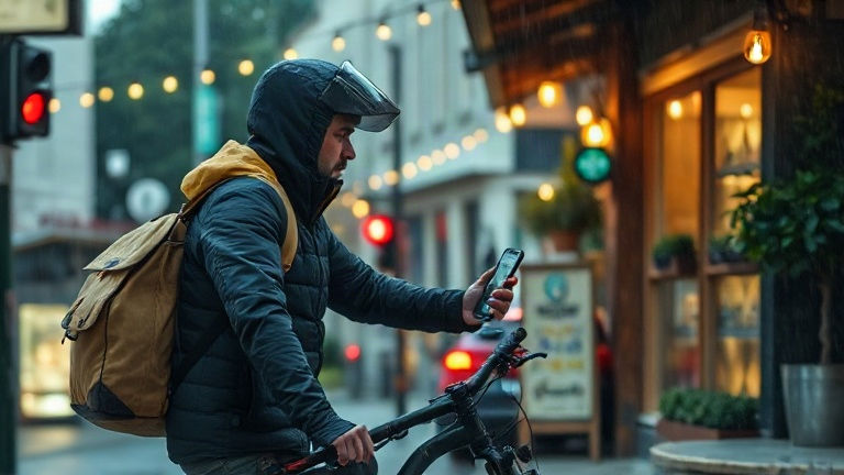Comunismo o que é diante do entregador que paga a conta