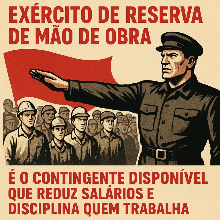 Exército de reserva de mão de obra e a disciplina do desemprego