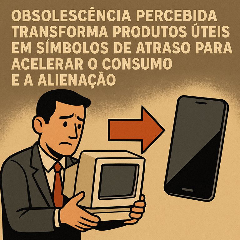 Obsolescência percebida e a fábrica de necessidades descartáveis