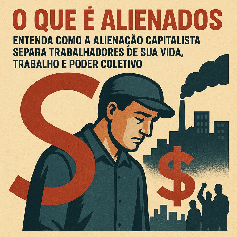 O que é alienados quando a vida é organizada contra nós