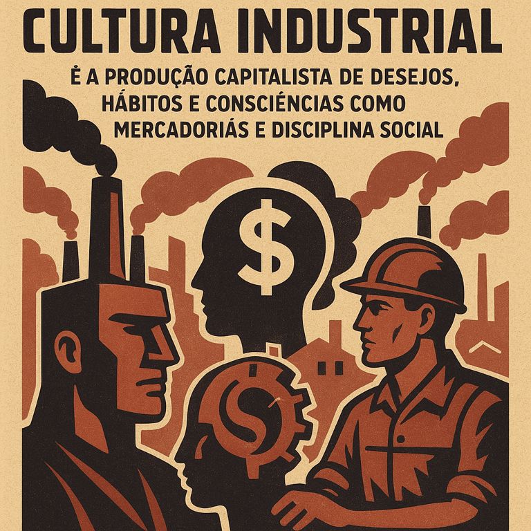 Cultura industrial e a fábrica de consciências no capitalismo