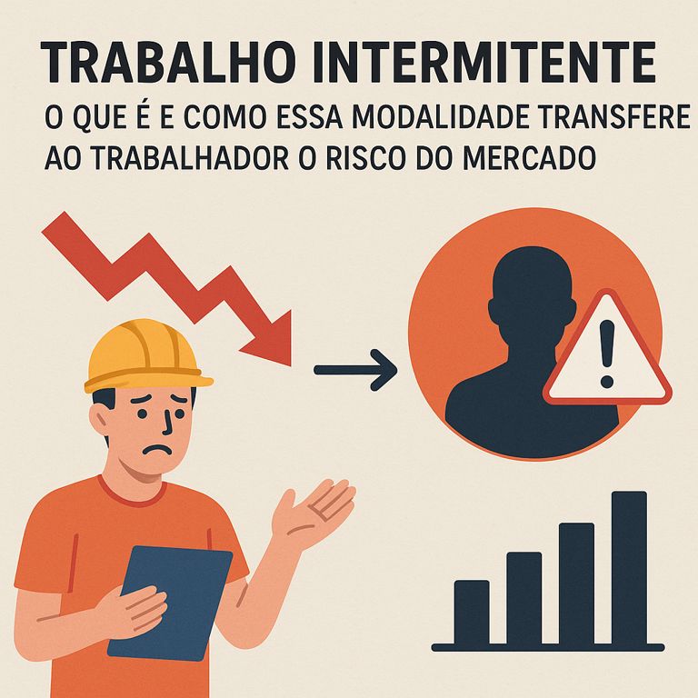 Trabalho intermitente: o que é a disponibilidade sem salário
