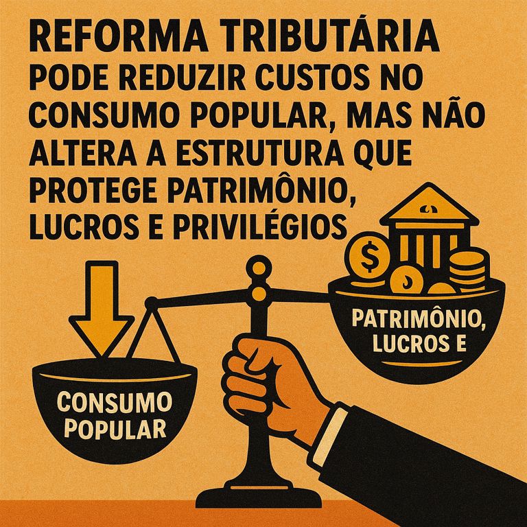 A reforma que chega ao caixa e não sobe até o patrimônio
