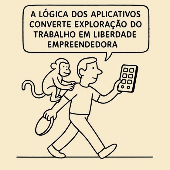 O homem unidimensional pedala para entregar a própria dominação