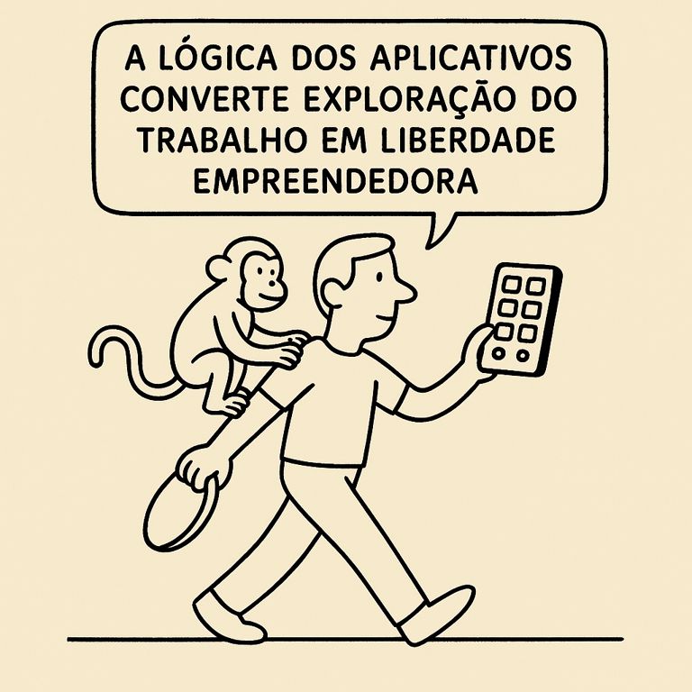 O homem unidimensional pedala para entregar a própria dominação