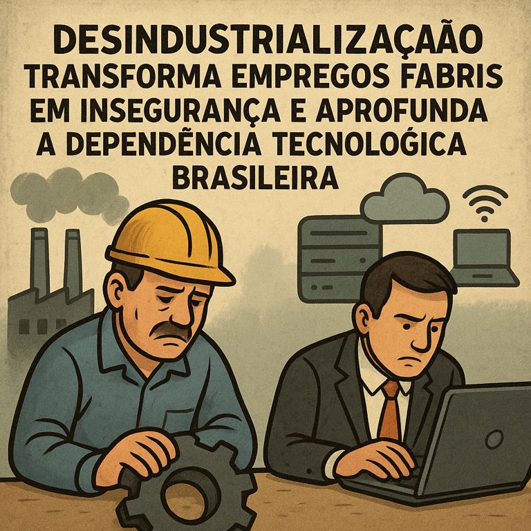 Quando a fábrica fecha, o aplicativo não abre um futuro