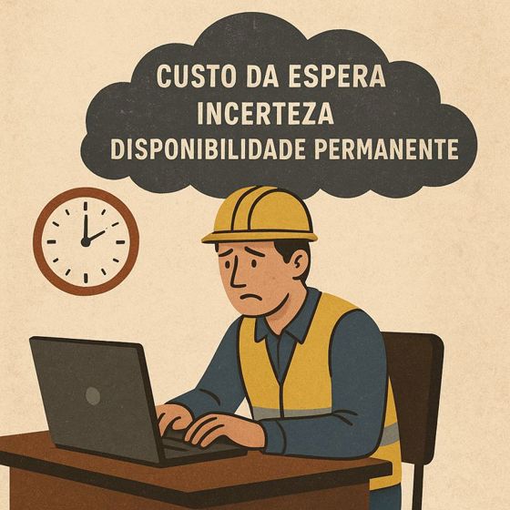 O tempo que o aplicativo rouba antes de chamar para trabalhar
