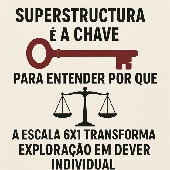A semana 6x1 e a máquina que ensina o trabalhador a aceitar o cansaço