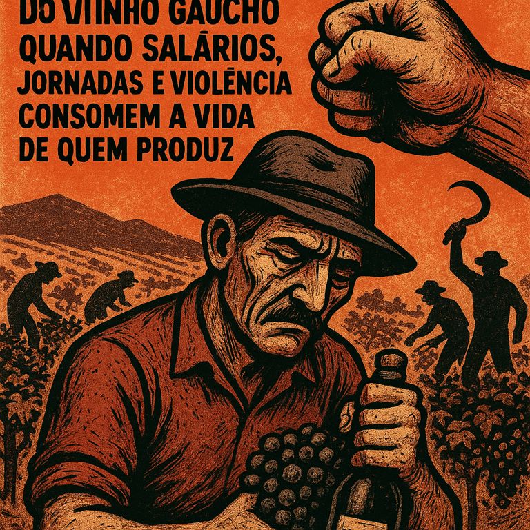 O vinho premiado e o corpo exaurido da superexploração