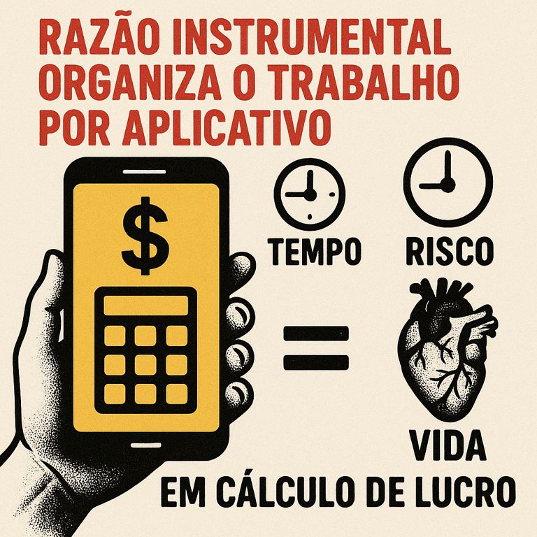 O algoritmo não entrega comida, ele administra a exaustão