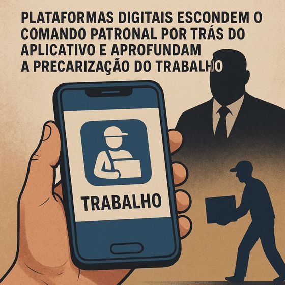O breque que expôs o patrão escondido no aplicativo