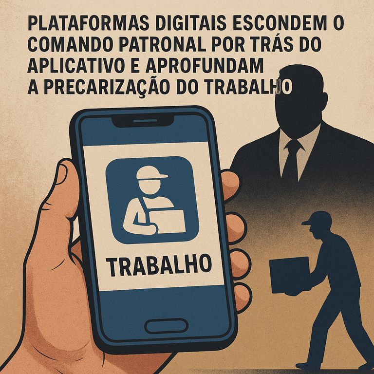 O breque que expôs o patrão escondido no aplicativo