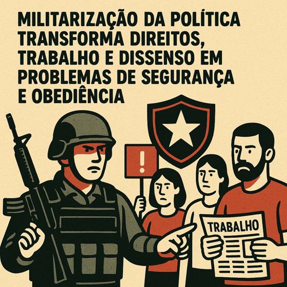 Quando o quartel entra no expediente da democracia