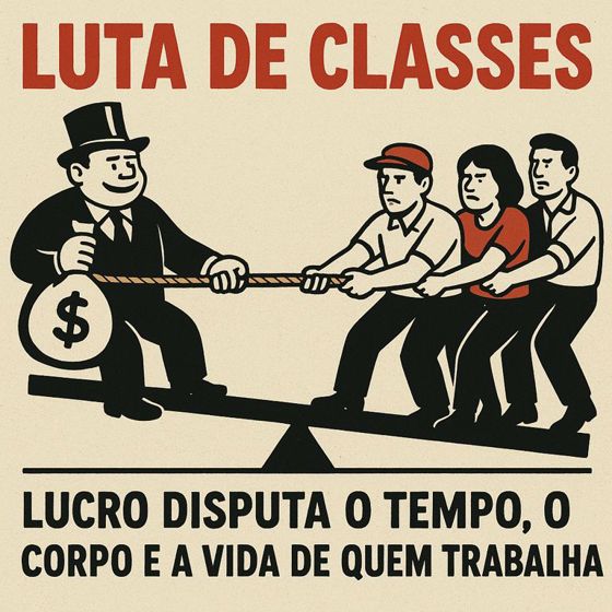 A escala 6x1 revela a luta de classes no relógio de ponto