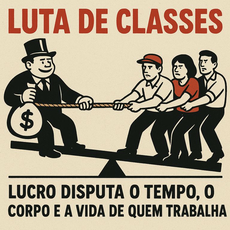 A escala 6x1 revela a luta de classes no relógio de ponto