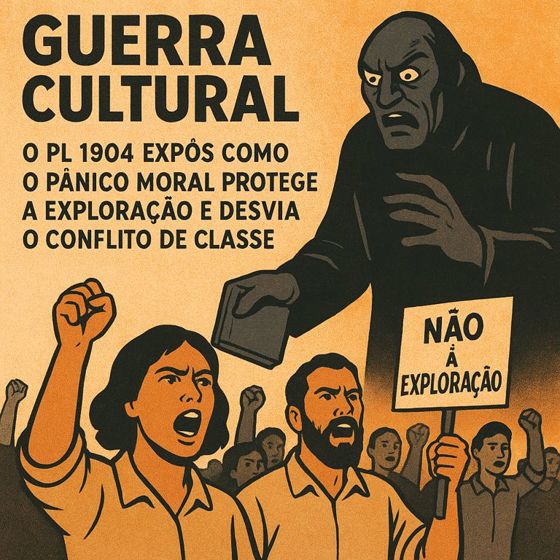 A guerra cultural que transforma a trabalhadora em alvo e o patrão em paisagem