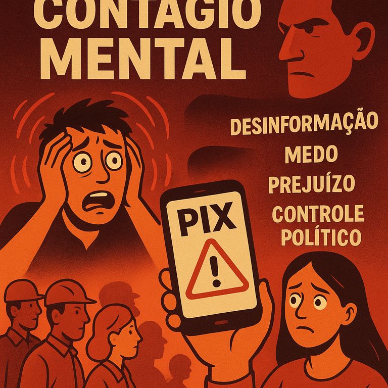 O pânico do Pix e a fábrica brasileira de contágio mental