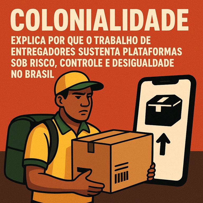 O entregador não é só explorado: ele é mantido no lugar colonial