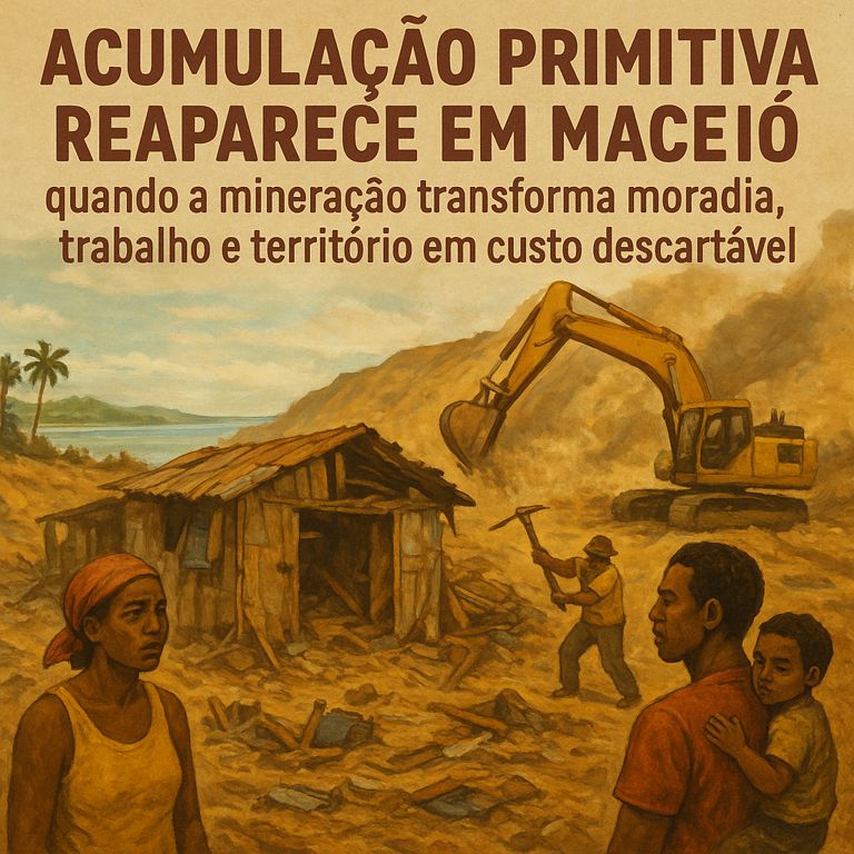 Maceió soterrada e a acumulação que nunca terminou