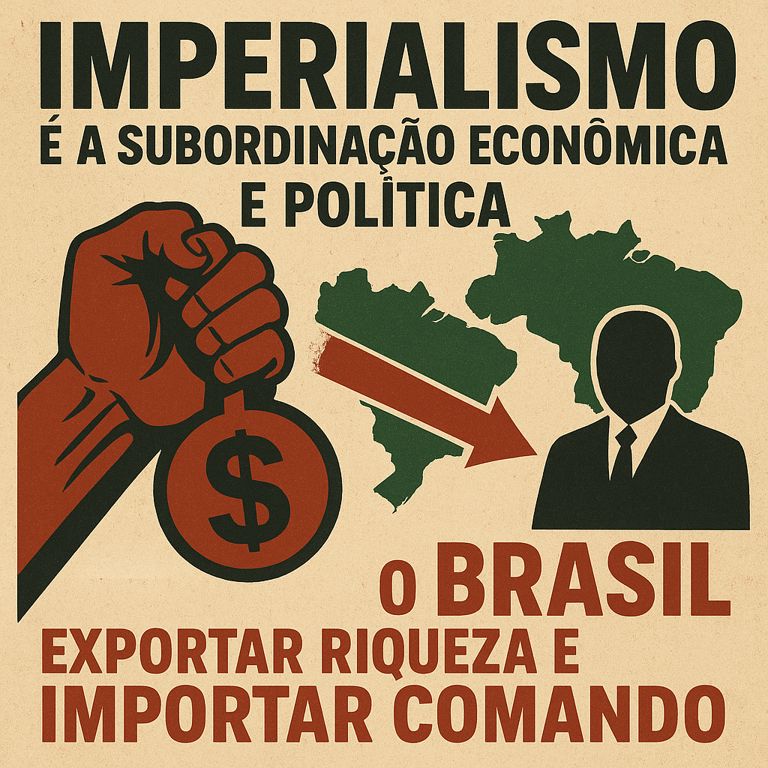 O significado de imperialismo no Brasil que exporta riqueza e importa comando