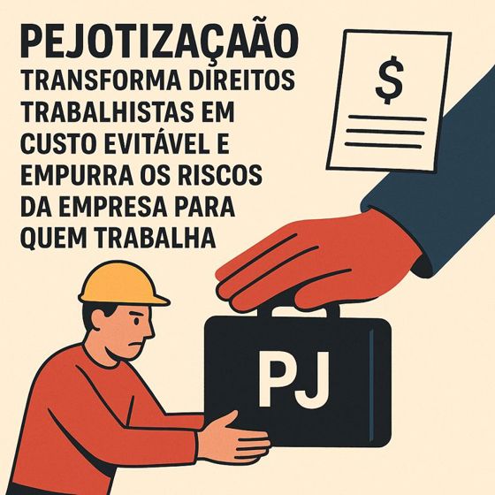 Pejotização: a empresa que transforma direitos em custo evitável