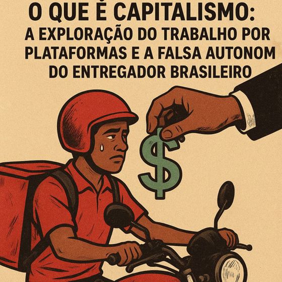 O que é capitalismo quando a cidade vira patrão de um entregador