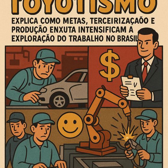 Toyotismo e a fábrica sem parede que governa o trabalho brasileiro