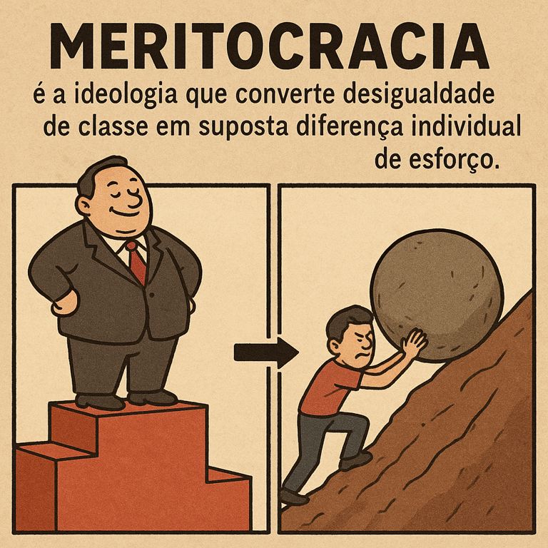 O que é meritocracia quando a corrida começa no porão