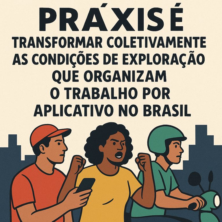 Práxis não cabe no caderno quando o algoritmo manda trabalhar