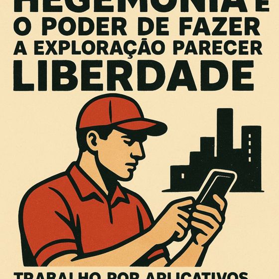 O que significa hegemonia quando o aplicativo manda sem parecer mandar