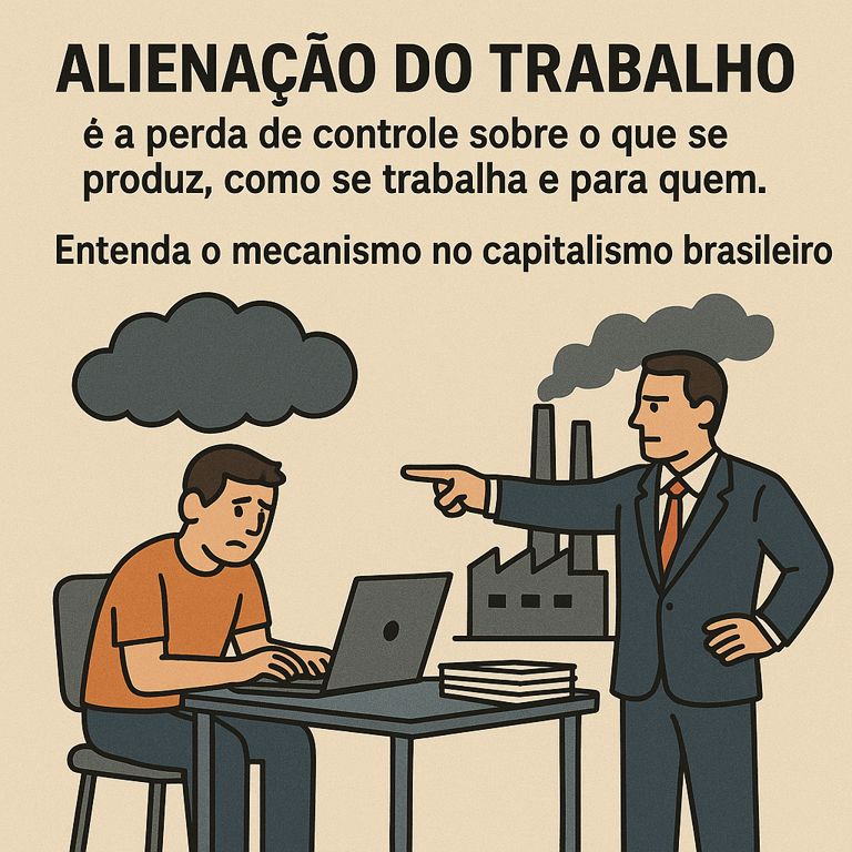 O que é alienação do trabalho quando o trabalho manda em tudo