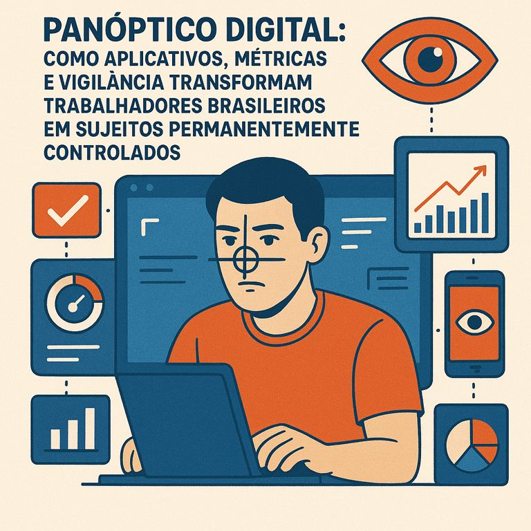 O panóptico saiu da prisão e entrou no aplicativo