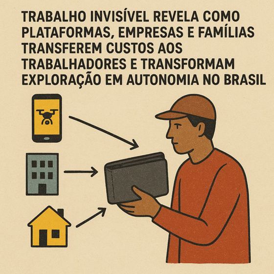 Trabalho invisível é a forma mais eficiente da exploração