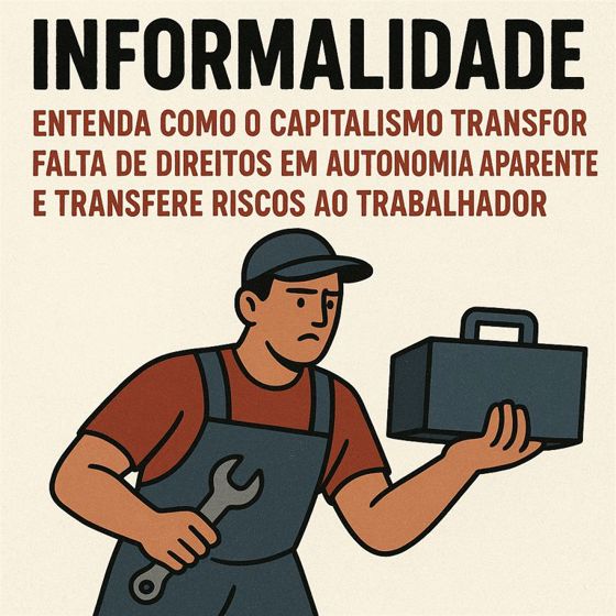 Informalidade e seu significado na vida de quem trabalha sem proteção