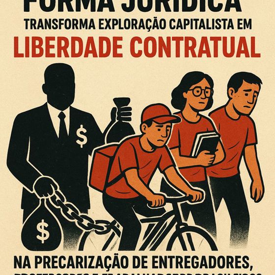 A forma jurídica que transforma exploração em liberdade