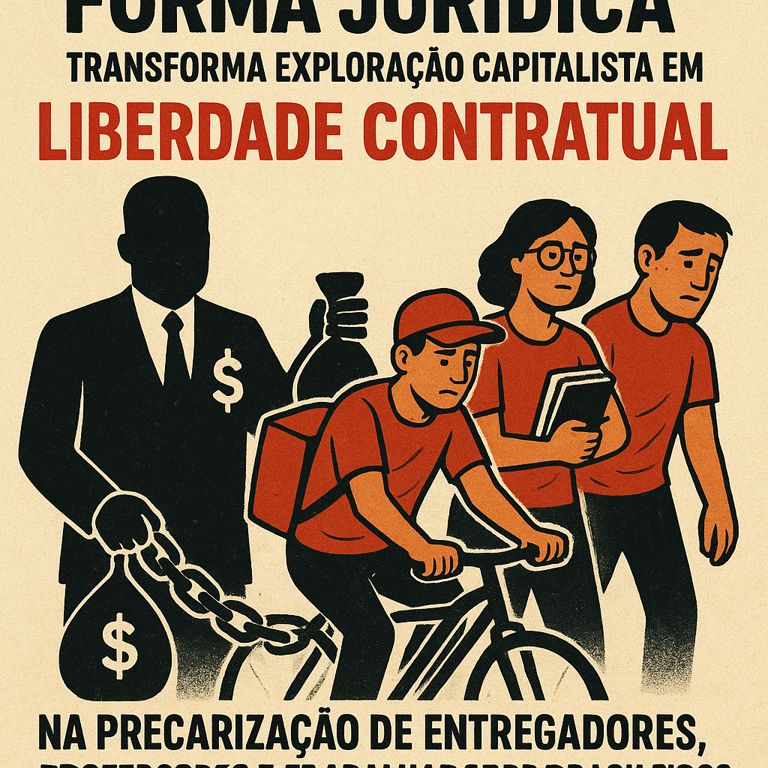A forma jurídica que transforma exploração em liberdade