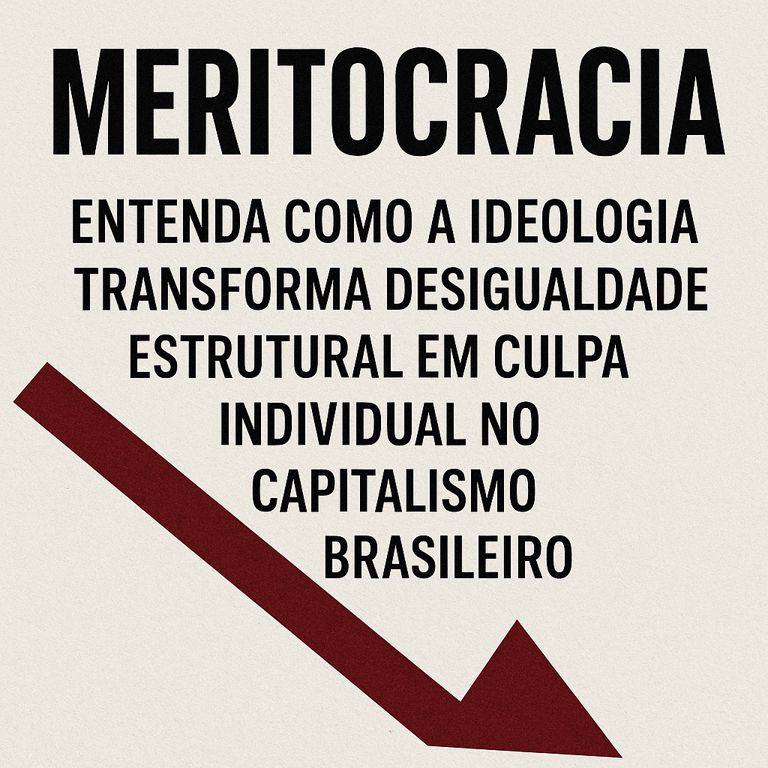 Meritocracia significado português e a culpa fabricada do trabalhador