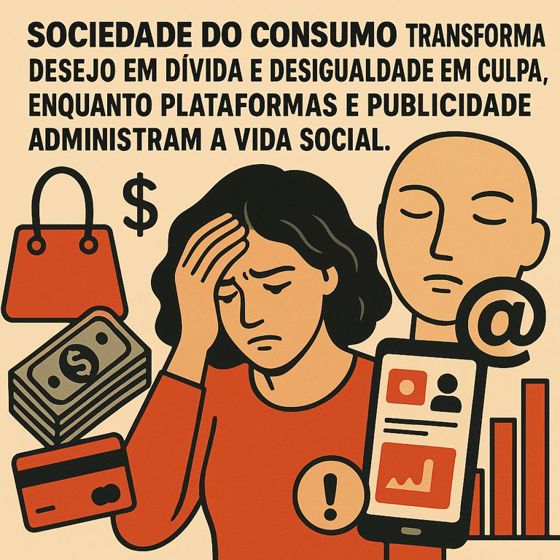 Sociedade do consumo e a liberdade comprada a prestações