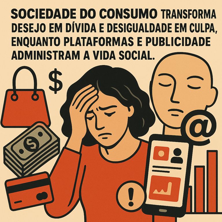 Sociedade do consumo e a liberdade comprada a prestações