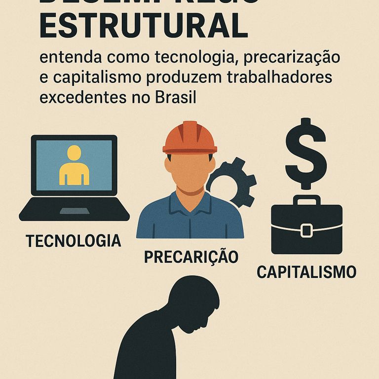 Desemprego estrutural não é falha do trabalhador