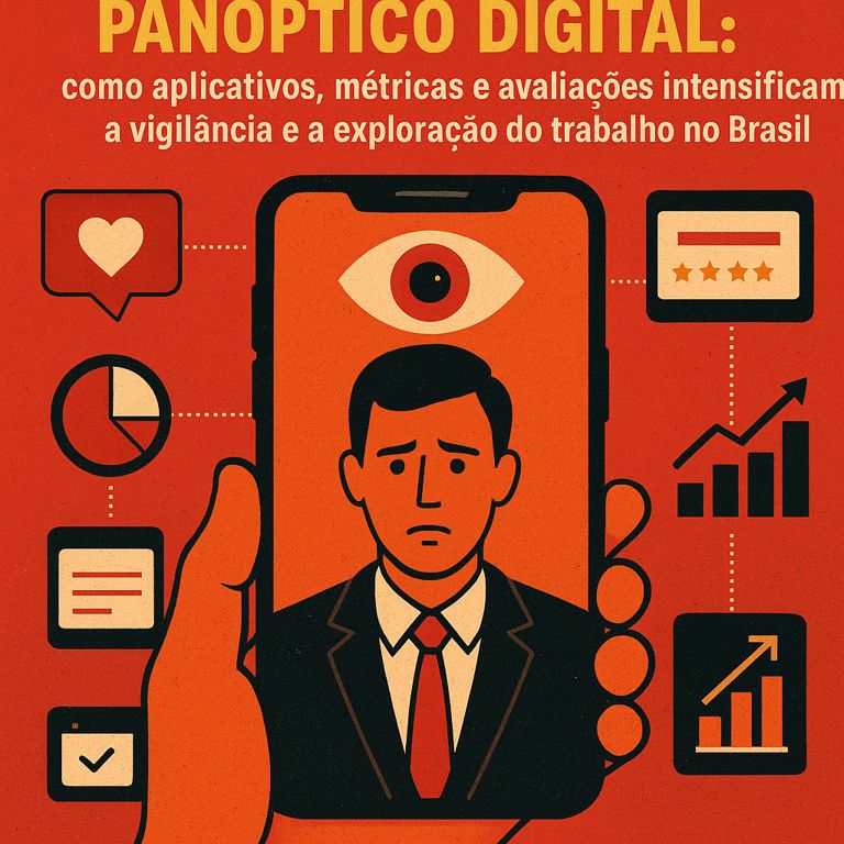 O panóptico digital transforma o trabalhador em fiscal de si mesmo