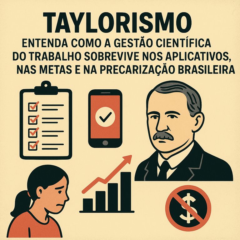 O que é taylorismo quando o chefe cabe dentro de um algoritmo