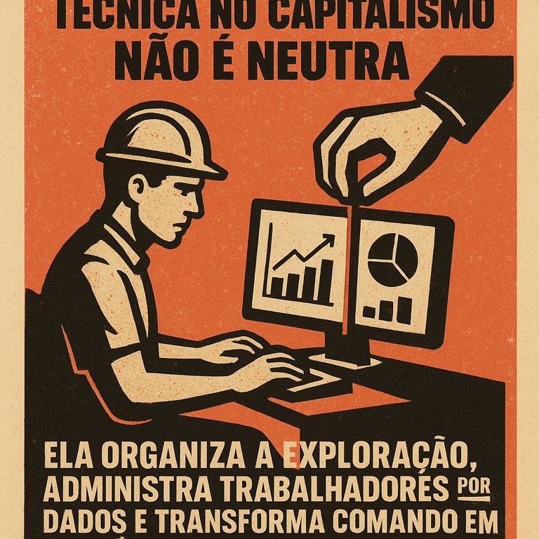 Técnica não é ferramenta: é a forma social do comando