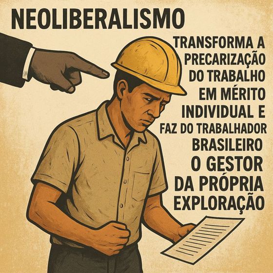 Neoliberalismo e a fabricação do trabalhador descartável