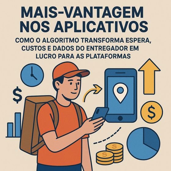 A mais-valia que se esconde no tempo do entregador