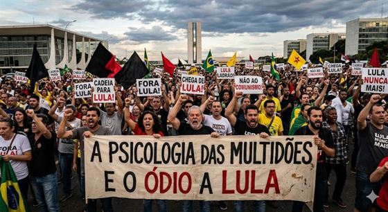 A Psicologia das Multidões e o Ódio a Lula