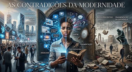 As Contradições da modernidade sob o olhar das interações psicológicas, sociais e filosóficas