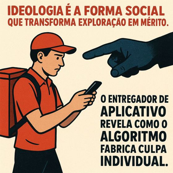 Ideologia não é opinião: é a exploração falando como mérito