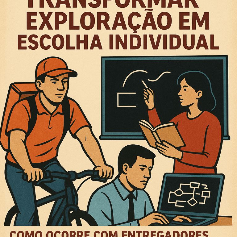 Ideológico é chamar de escolha aquilo que o capital impõe