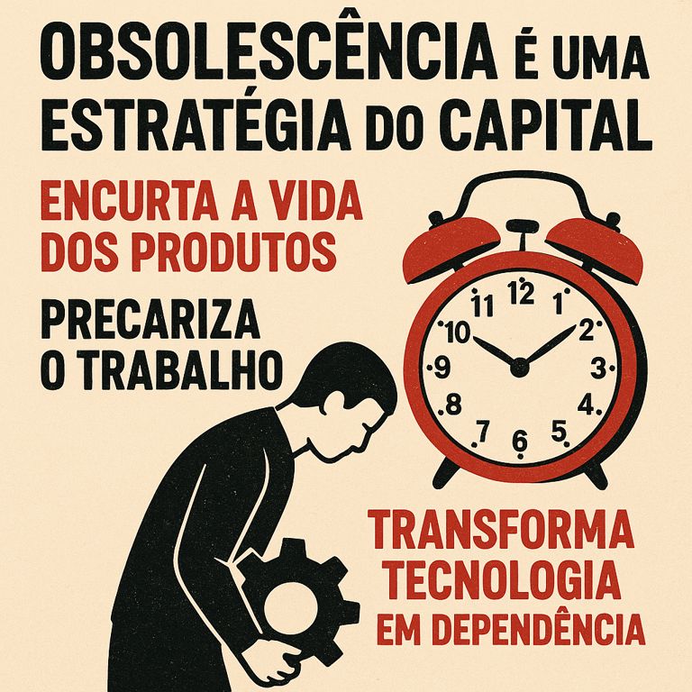 Obsolescencia e a fábrica capitalista do descarte